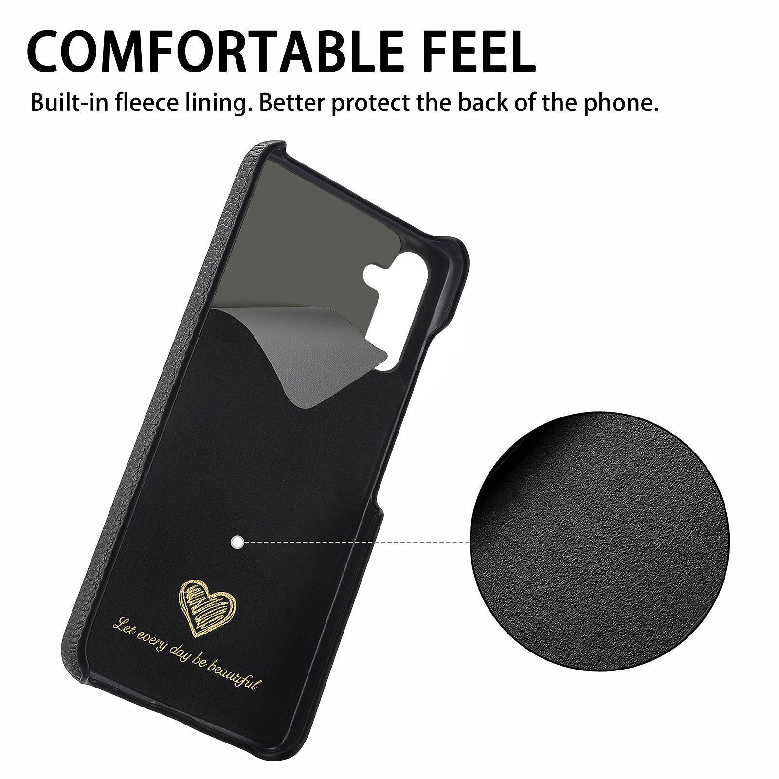 Y1 For Samsung Galaxy A15 4G / A15 5G Phone Cover PU Leather Coated PC Litchi Texture Case Y1 For Samsung Galaxy A15 4G / A15 5G Phone Cover PU Leather Coated PC Litchi Texture Case
